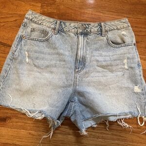 Garage women's denim shorts vintage/vintage‎ cut-off cowboy festival size 13/31